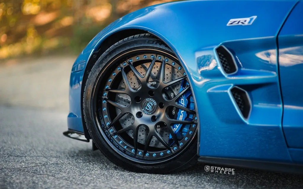 Strasse SV8 Signature Series on Chevrolet Corvette C6, photo 7