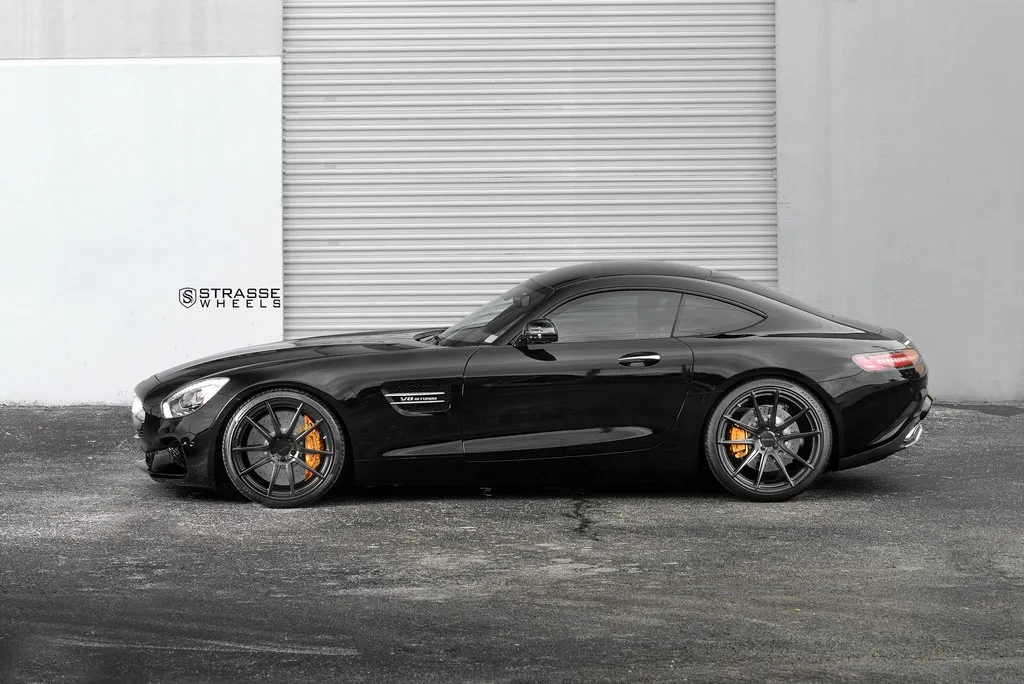 Strasse SV9 Deep Concave Monoblock on Mercedes-Benz AMG GT C190.1, photo 9