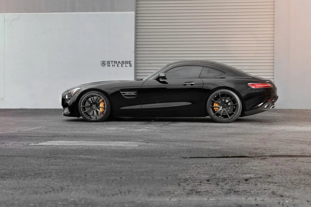 Strasse SV9 Deep Concave Monoblock on Mercedes-Benz AMG GT C190.1, photo 11