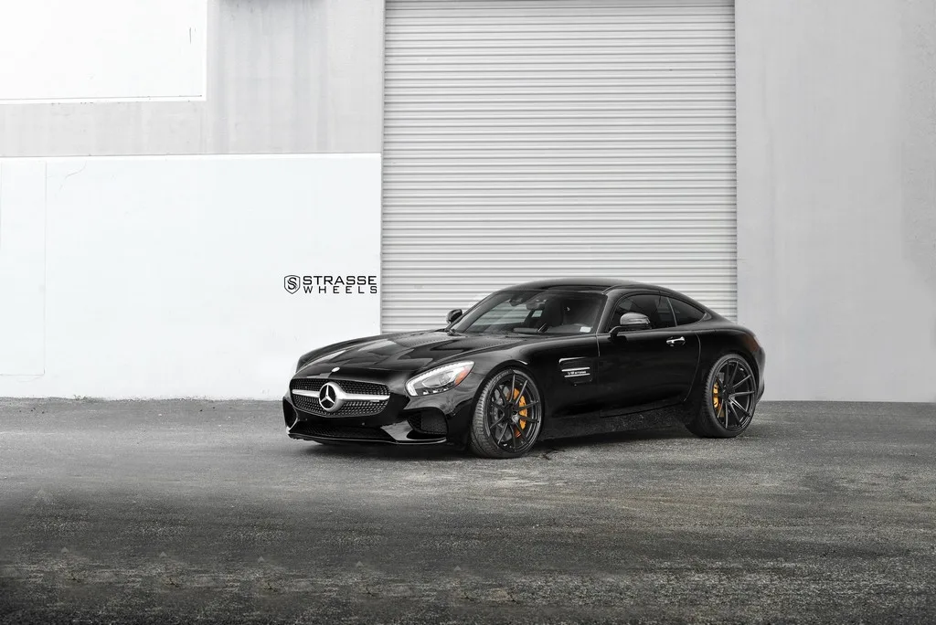 Strasse SV9 Deep Concave Monoblock on Mercedes-Benz AMG GT C190.1, photo 5