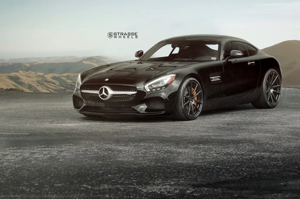 Strasse SV9 Deep Concave Monoblock on Mercedes-Benz AMG GT C190.1, photo 2