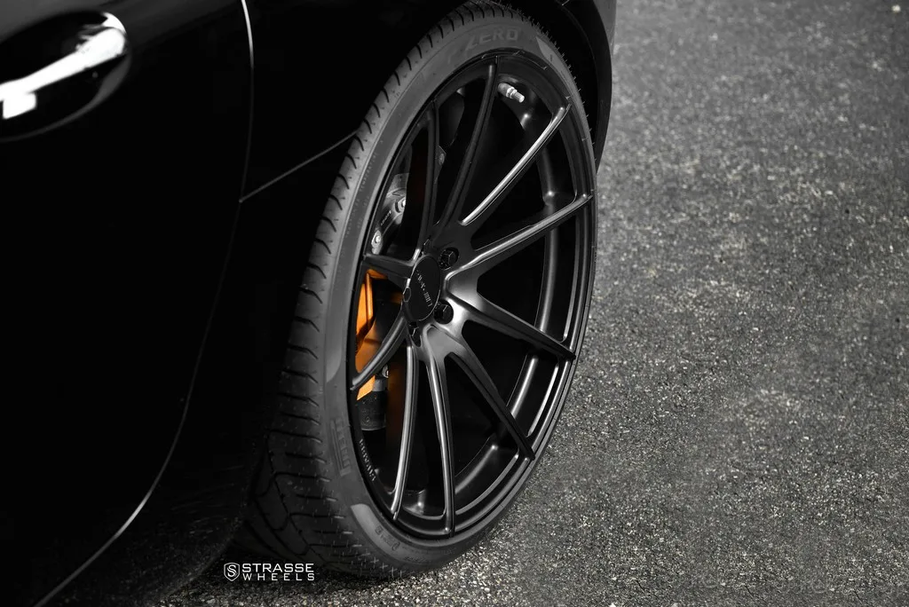 Strasse SV9 Deep Concave Monoblock on Mercedes-Benz AMG GT C190.1, photo 10
