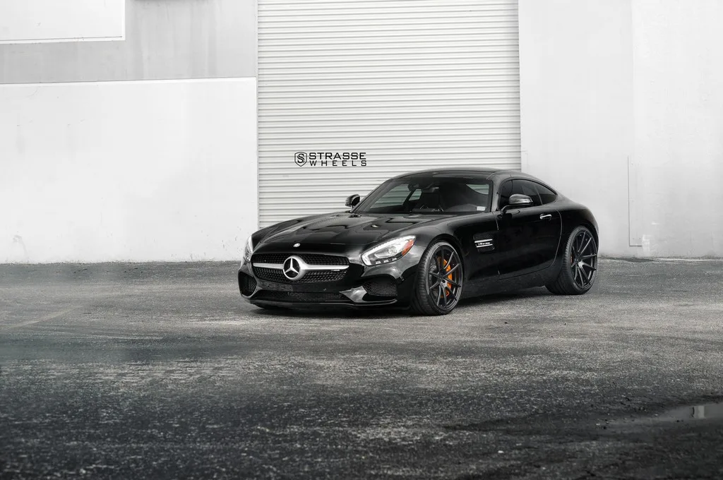 Strasse SV9 Deep Concave Monoblock on Mercedes-Benz AMG GT C190.1, photo 7