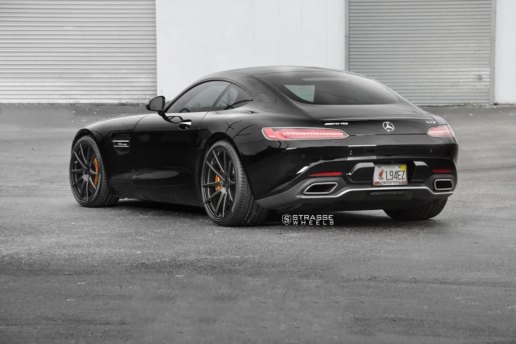 Strasse SV9 Deep Concave Monoblock on Mercedes-Benz AMG GT C190.1, photo 8