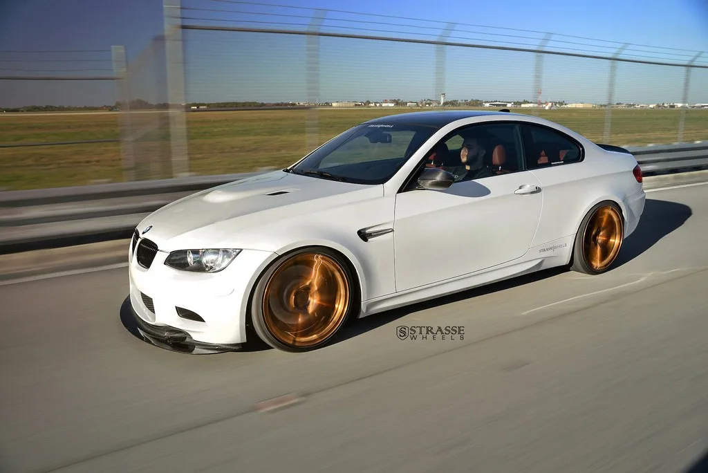 Strasse SV9 Deep Concave Monoblock on BMW M3 E92.1, photo 8