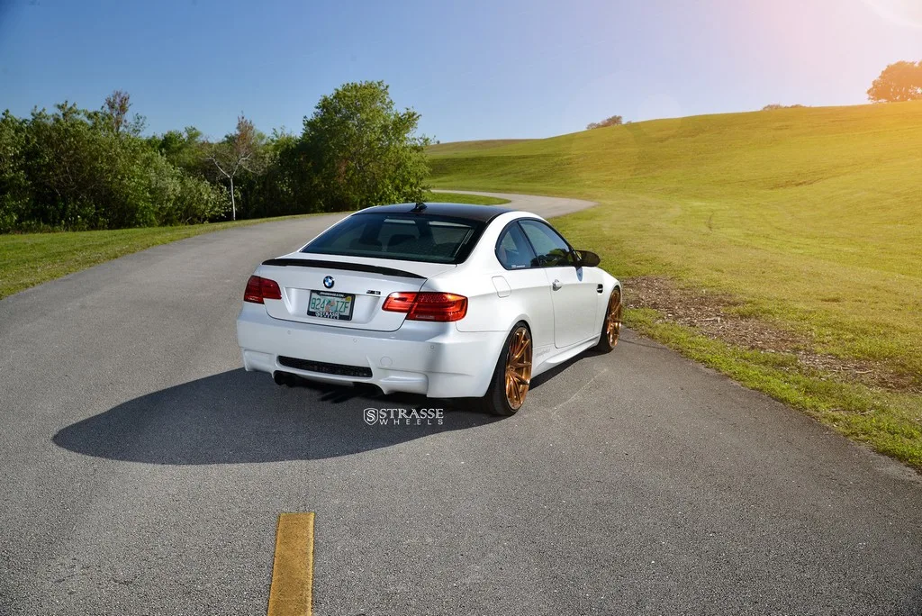 Strasse SV9 Deep Concave Monoblock on BMW M3 E92.1, photo 12