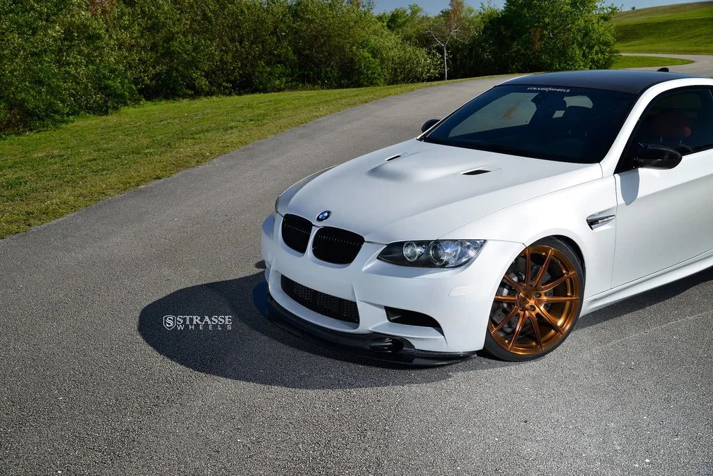 Strasse SV9 Deep Concave Monoblock on BMW M3 E92.1, photo 7