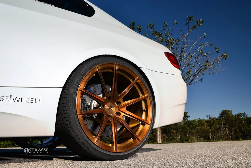 Strasse SV9 Deep Concave Monoblock on BMW M3 E92.1, photo 10