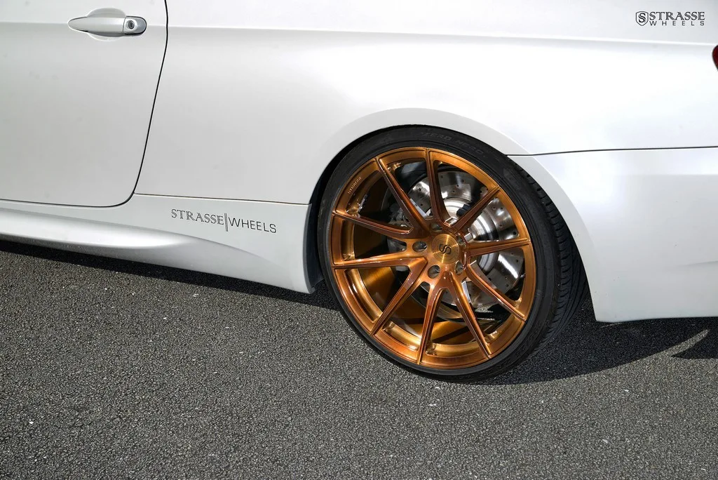 Strasse SV9 Deep Concave Monoblock on BMW M3 E92.1, photo 11