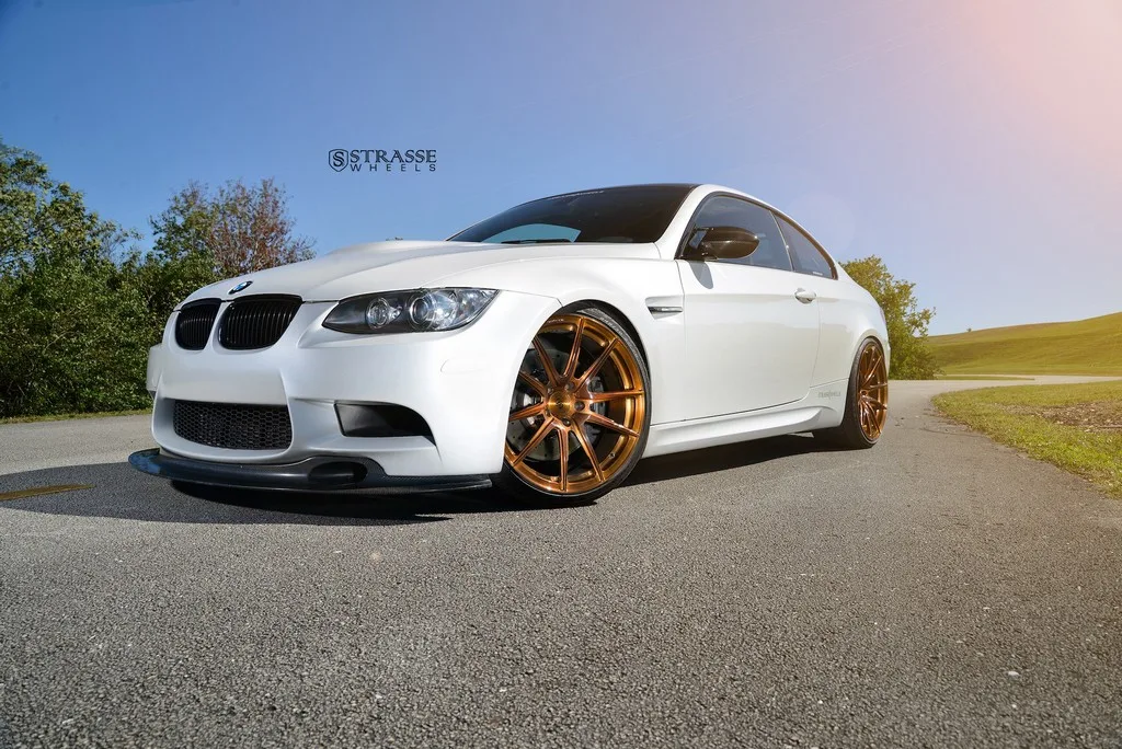 Strasse SV9 Deep Concave Monoblock on BMW M3 E92.1, photo 4