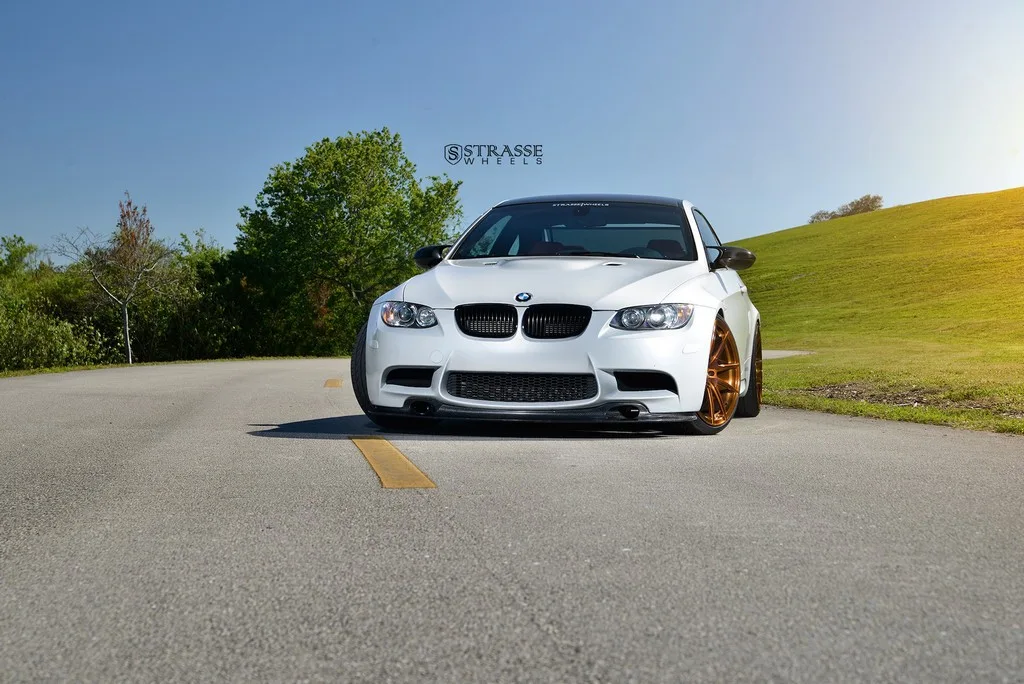 Strasse SV9 Deep Concave Monoblock on BMW M3 E92.1, photo 2