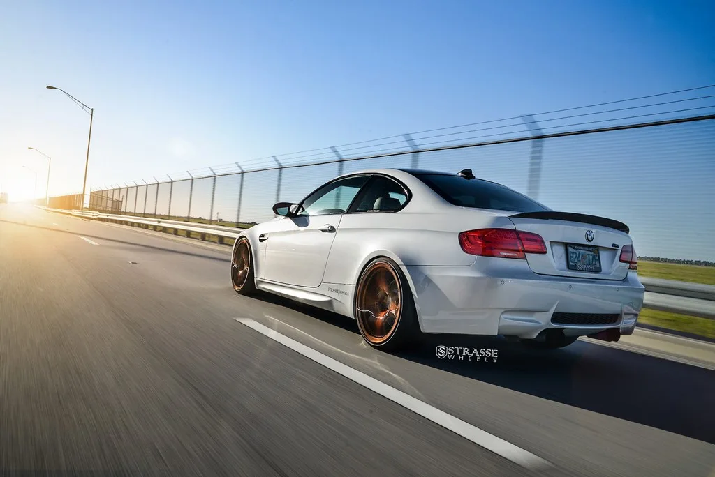 Strasse SV9 Deep Concave Monoblock on BMW M3 E92.1, photo 9