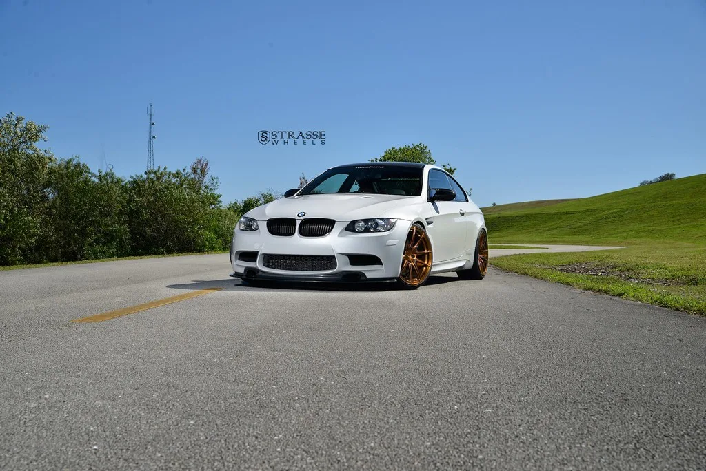 Strasse SV9 Deep Concave Monoblock on BMW M3 E92.1