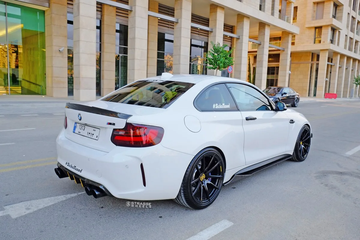 Strasse SV9 Deep Concave Monoblocks on BMW M2 F87, photo 12