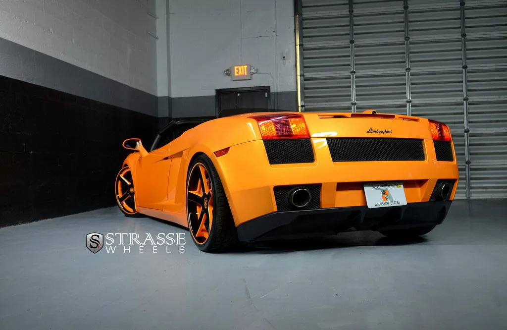Strasse T5 Deep Concave on Lamborghini Gallardo (2003), photo 11