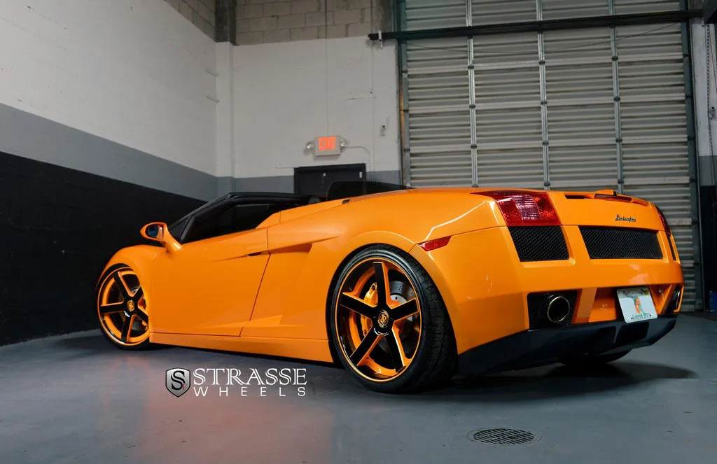 Strasse T5 Deep Concave on Lamborghini Gallardo (2003), photo 8