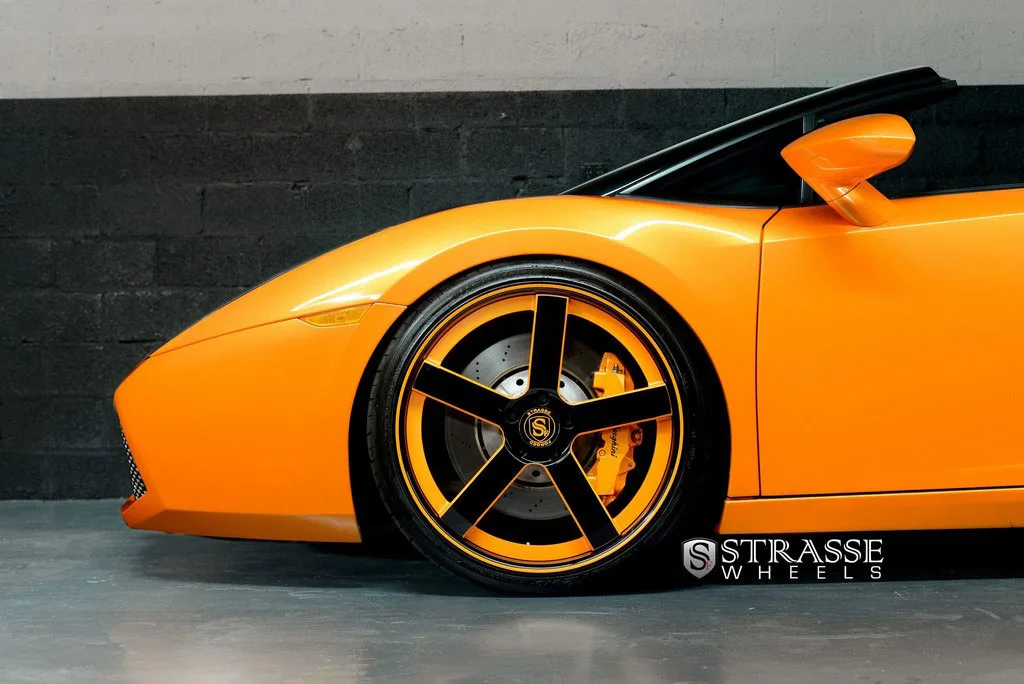 Strasse T5 Deep Concave on Lamborghini Gallardo (2003), photo 9