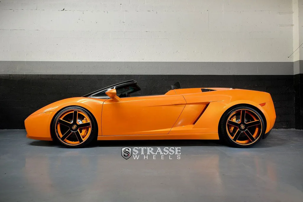 Strasse T5 Deep Concave on Lamborghini Gallardo (2003), photo 6