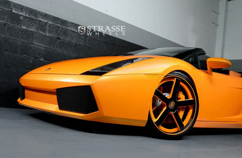 Strasse T5 Deep Concave on Lamborghini Gallardo (2003), photo 7