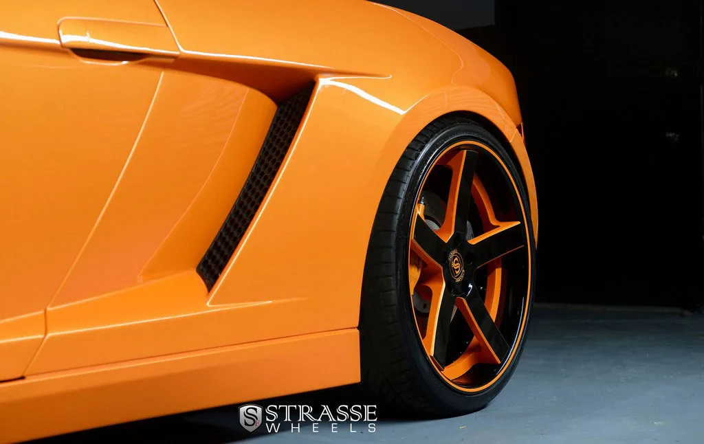 Strasse T5 Deep Concave on Lamborghini Gallardo (2003), photo 10