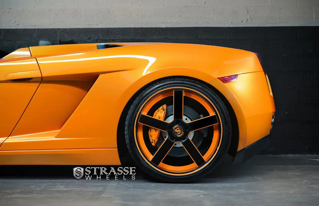 Strasse T5 Deep Concave on Lamborghini Gallardo (2003), photo 12
