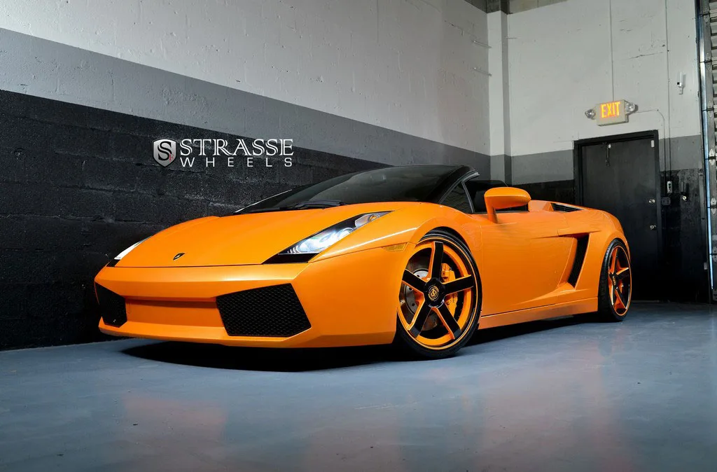 Strasse T5 Deep Concave on Lamborghini Gallardo (2003), photo 3