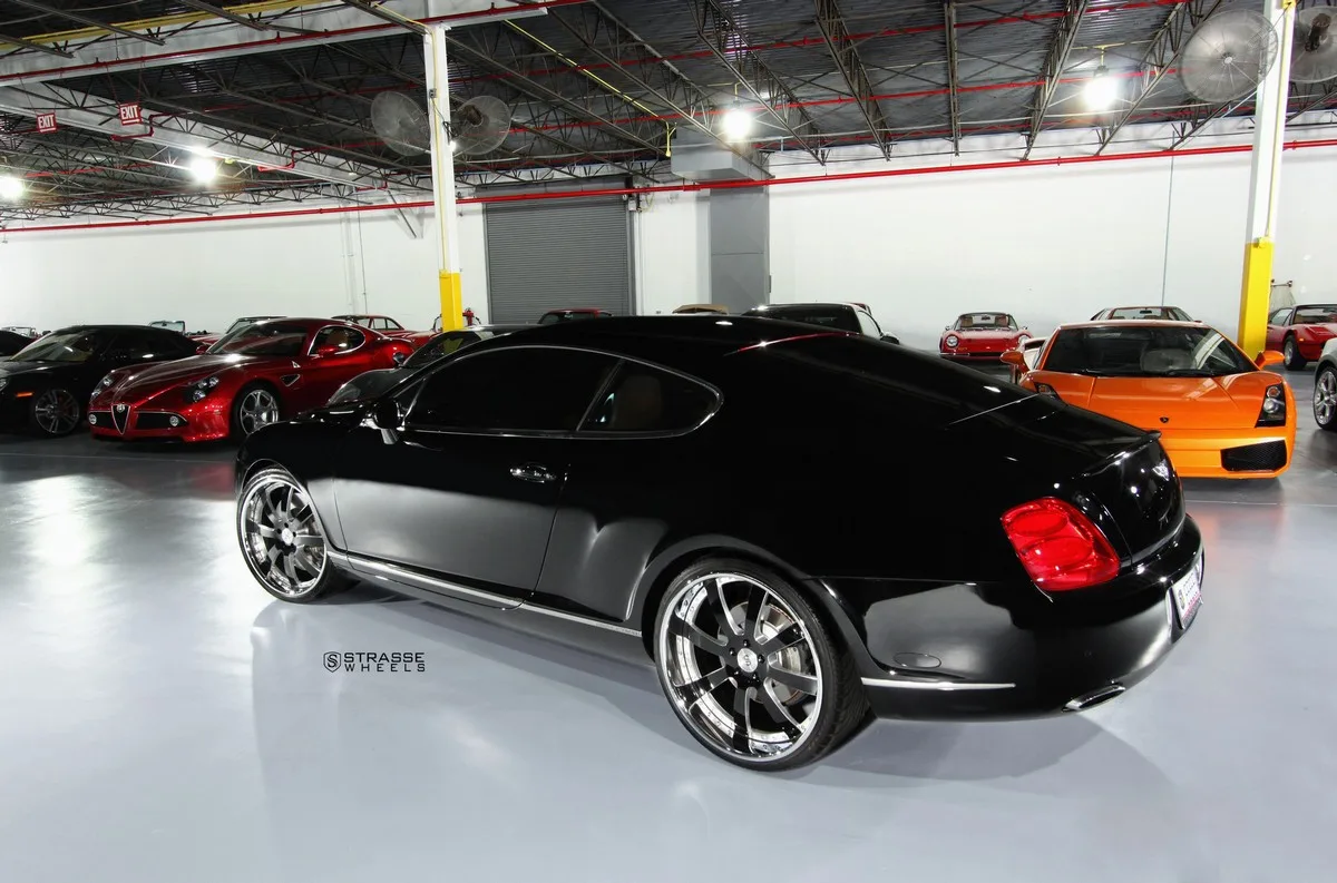 Strasse T8 Signature Series on Bentley Continental GT 1st gen.1, photo 9