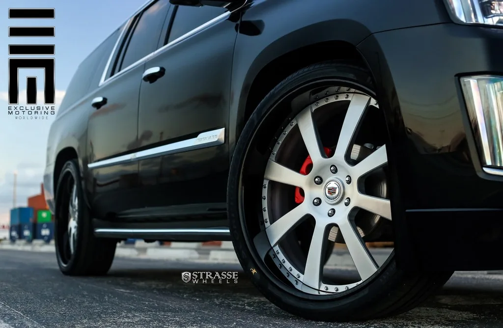 Strasse T8 Signature Series on Cadillac Escalade ESV 3rd gen (GMT K2XX), photo 6