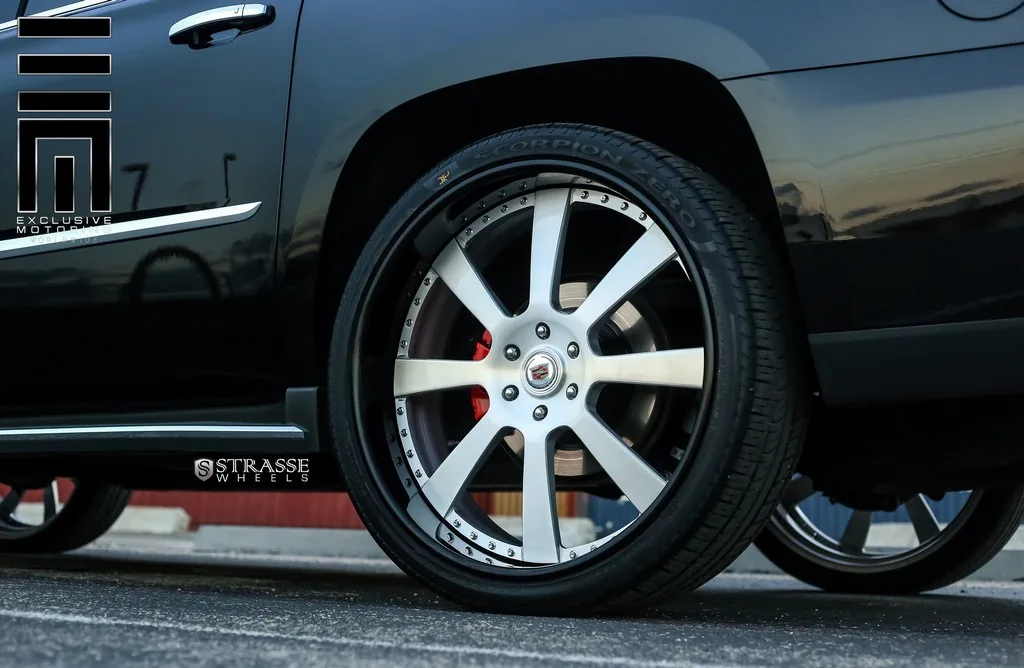 Strasse T8 Signature Series on Cadillac Escalade ESV 3rd gen (GMT K2XX), photo 10
