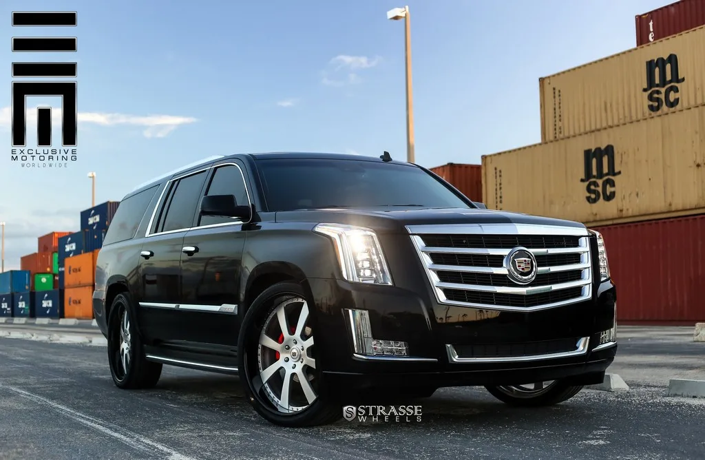 Strasse T8 Signature Series on Cadillac Escalade ESV 3rd gen (GMT K2XX), photo 2
