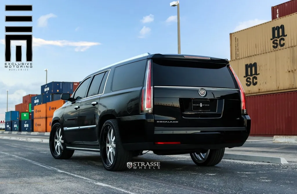 Strasse T8 Signature Series on Cadillac Escalade ESV 3rd gen (GMT K2XX), photo 9