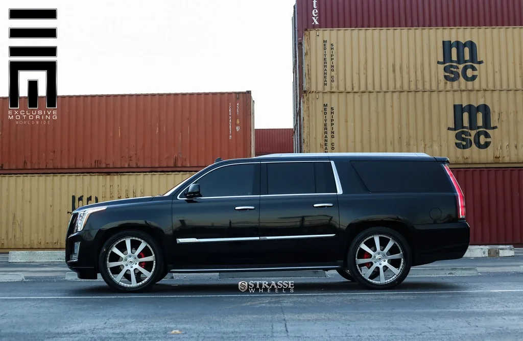 Strasse T8 Signature Series on Cadillac Escalade ESV 3rd gen (GMT K2XX), photo 12