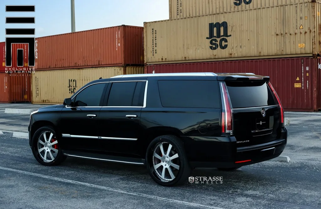 Strasse T8 Signature Series on Cadillac Escalade ESV 3rd gen (GMT K2XX), photo 8