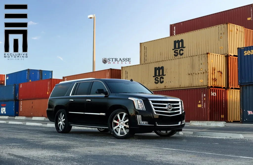 Strasse T8 Signature Series on Cadillac Escalade ESV 3rd gen (GMT K2XX), photo 4
