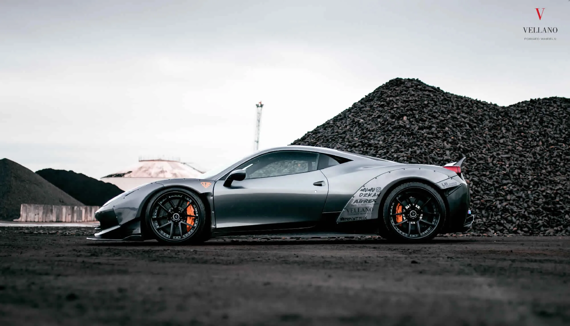 Vellano Forged VCU CONCAVE on Ferrari 458 F142, photo 11