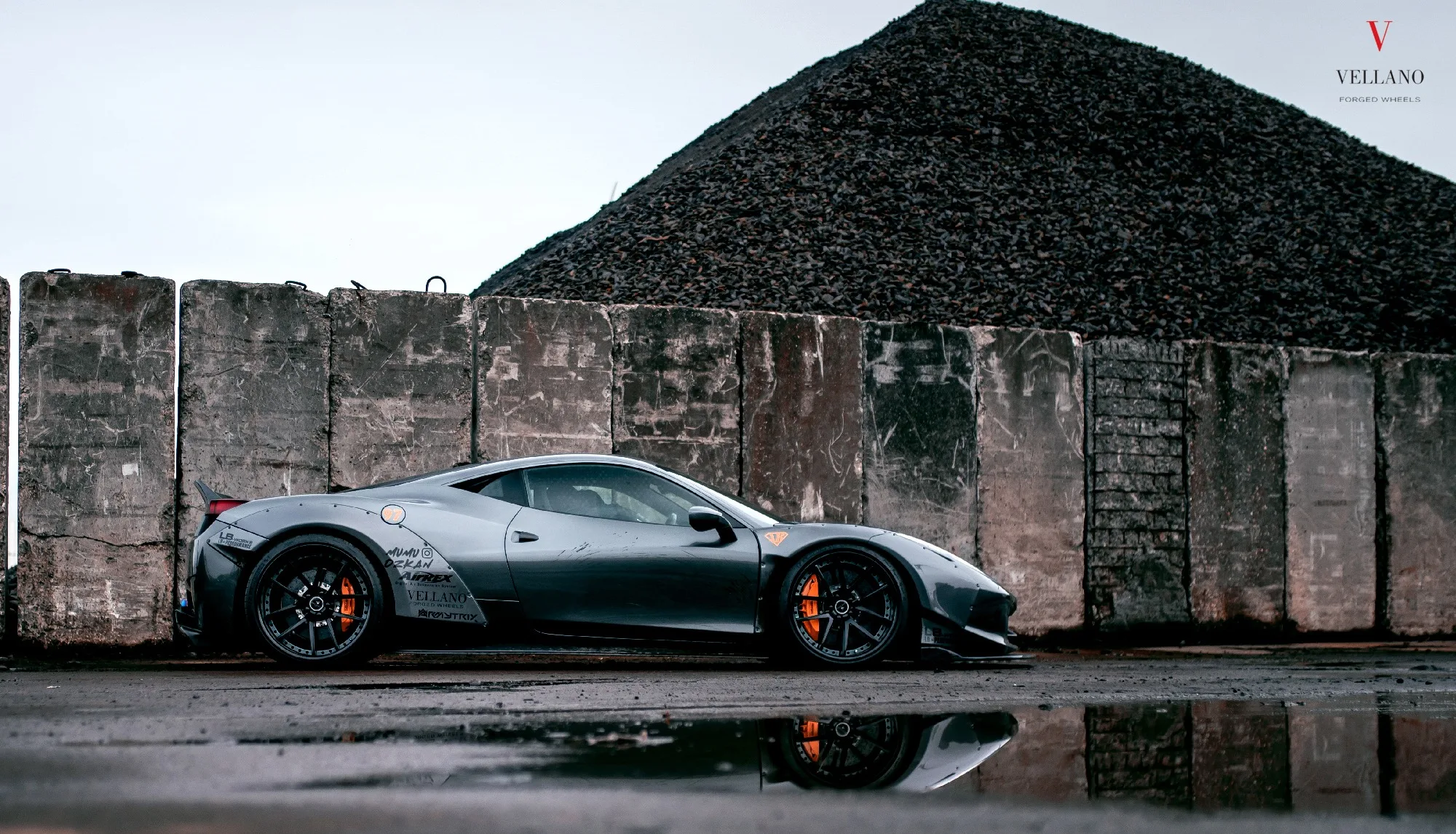 Vellano Forged VCU CONCAVE on Ferrari 458 F142, photo 2