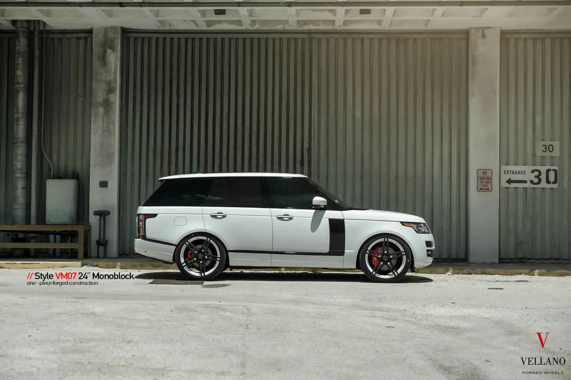Vellano Forged VM07 MONOBLOCK on Land Rover Range Rover L405.1, photo 6
