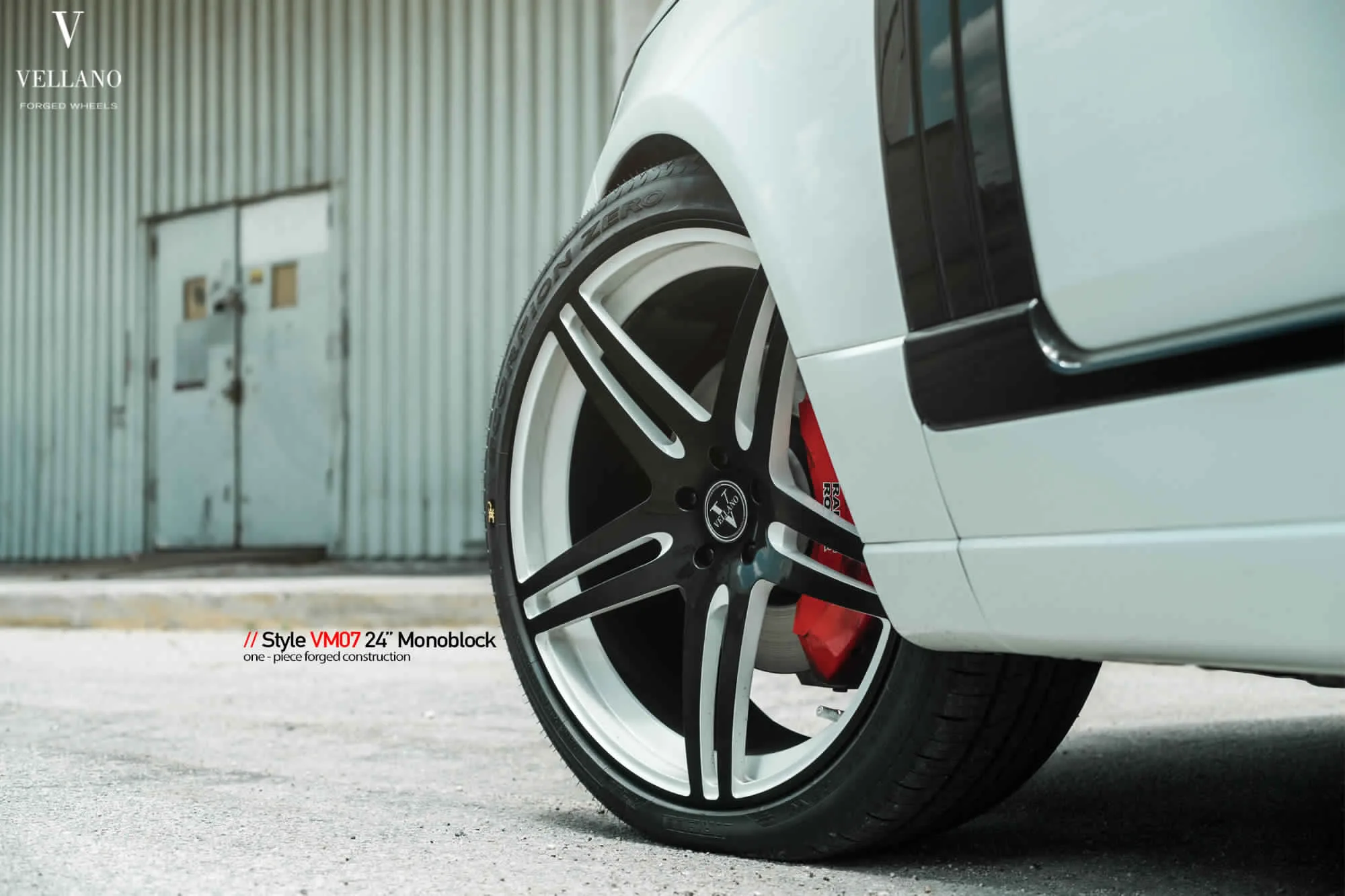 Vellano Forged VM07 MONOBLOCK on Land Rover Range Rover L405.1, photo 5