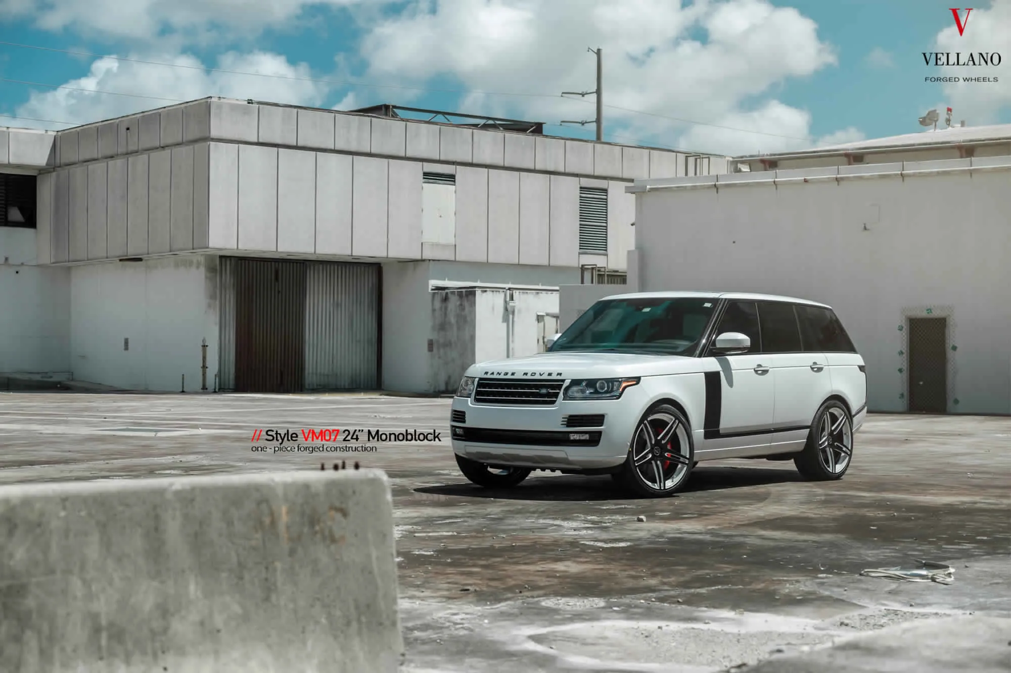 Vellano Forged VM07 MONOBLOCK on Land Rover Range Rover L405.1, photo 9