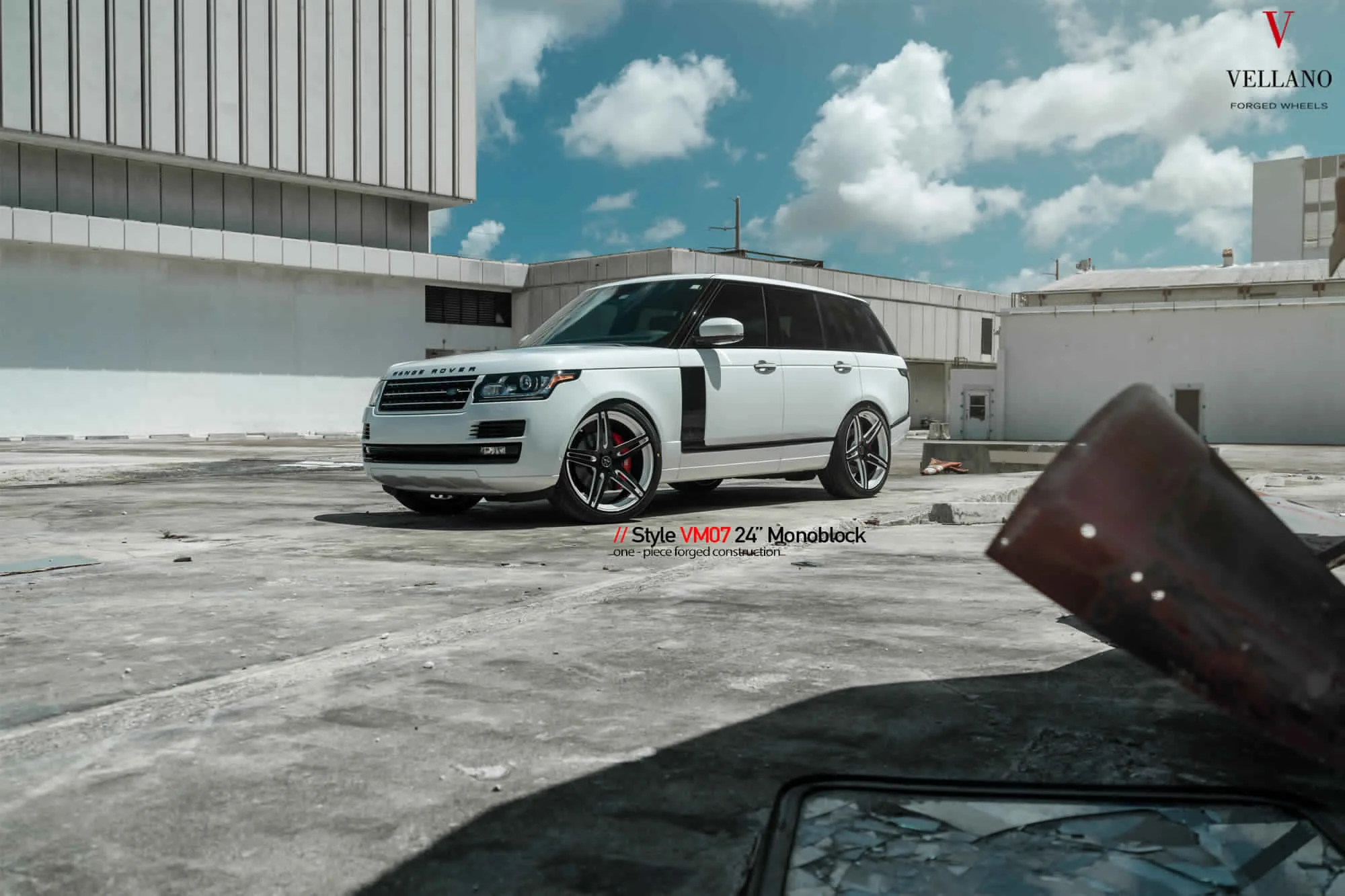 Vellano Forged VM07 MONOBLOCK on Land Rover Range Rover L405.1, photo 8