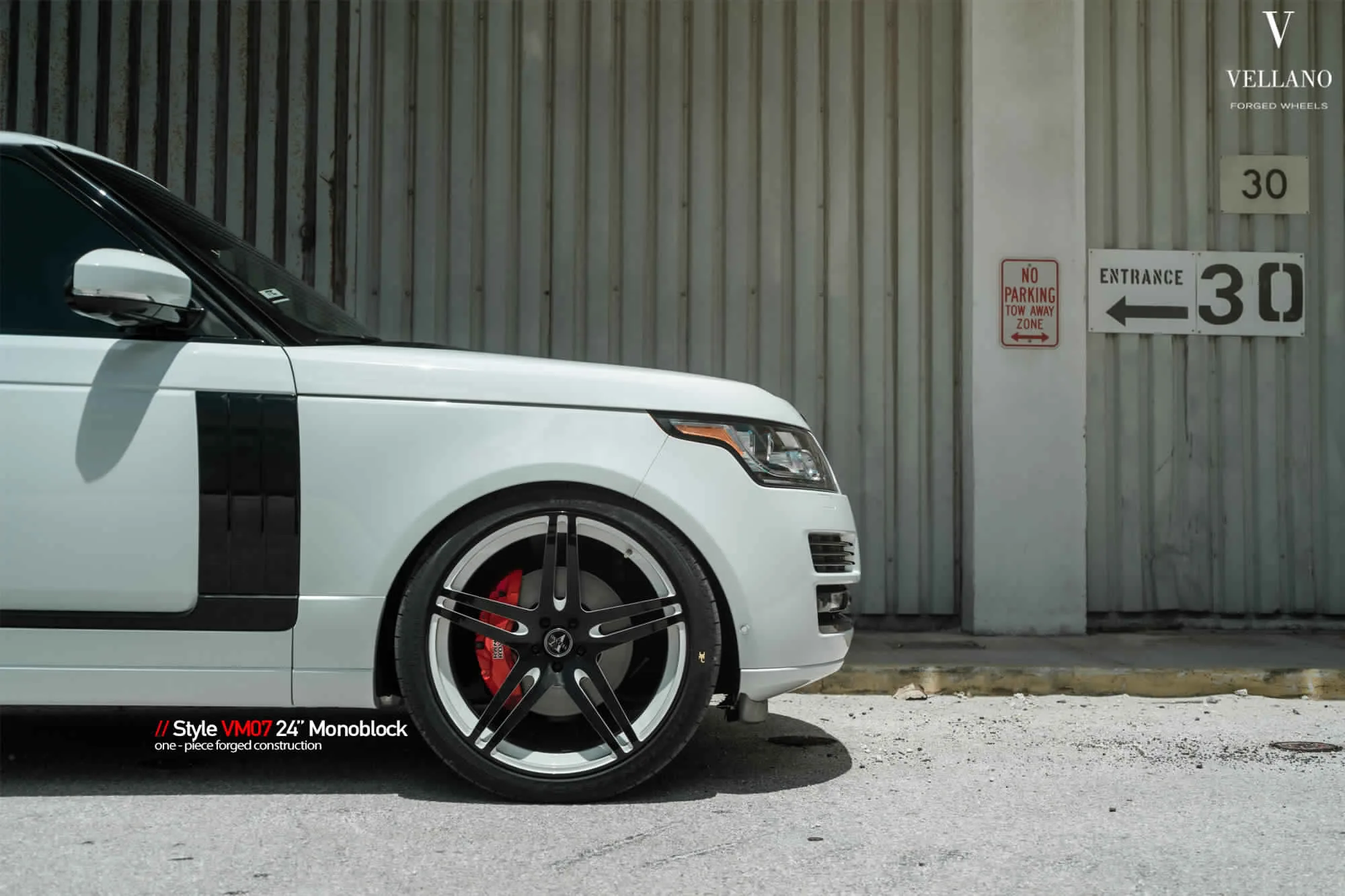 Vellano Forged VM07 MONOBLOCK on Land Rover Range Rover L405.1, photo 7