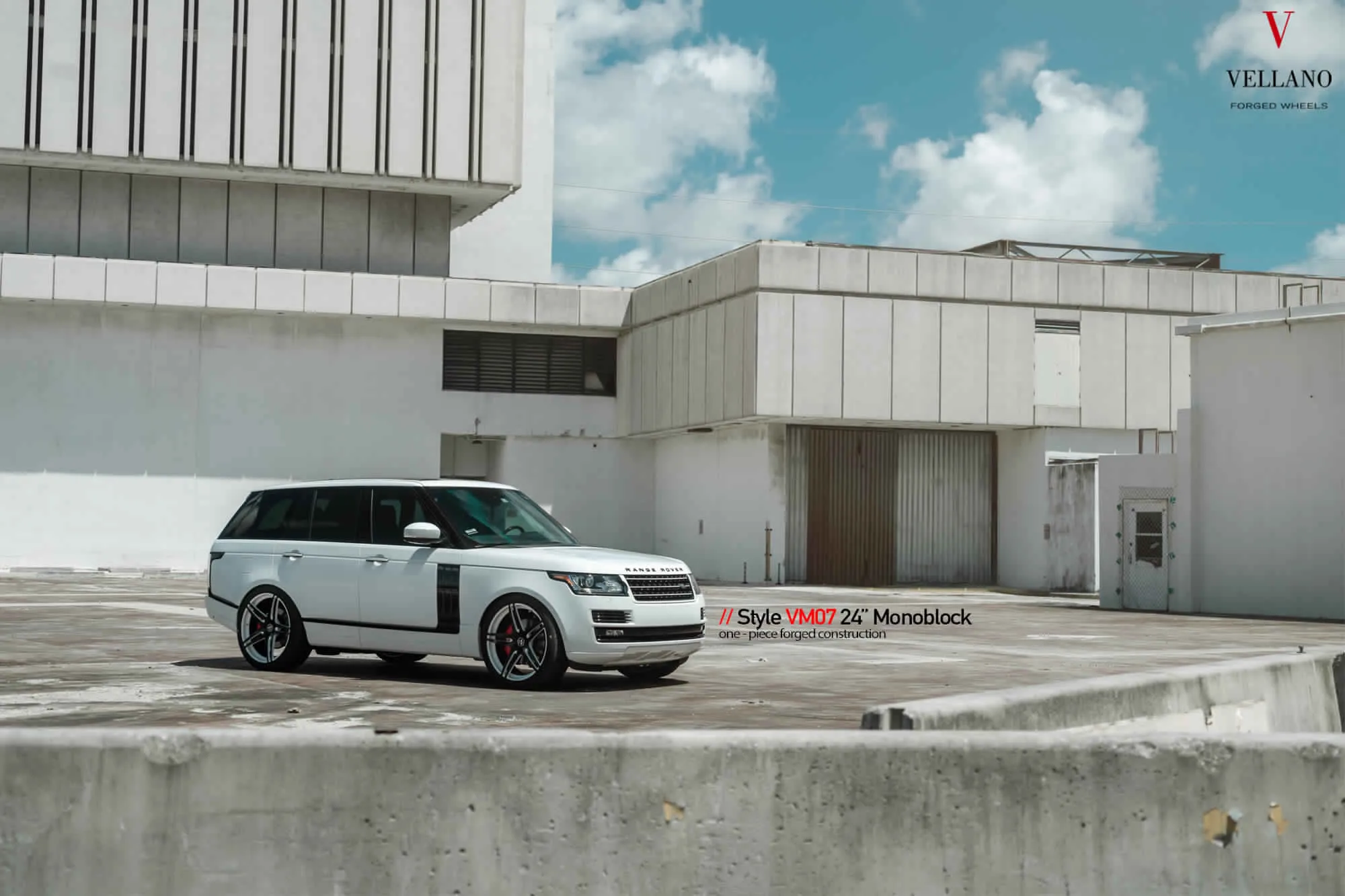 Vellano Forged VM07 MONOBLOCK on Land Rover Range Rover L405.1, photo 10