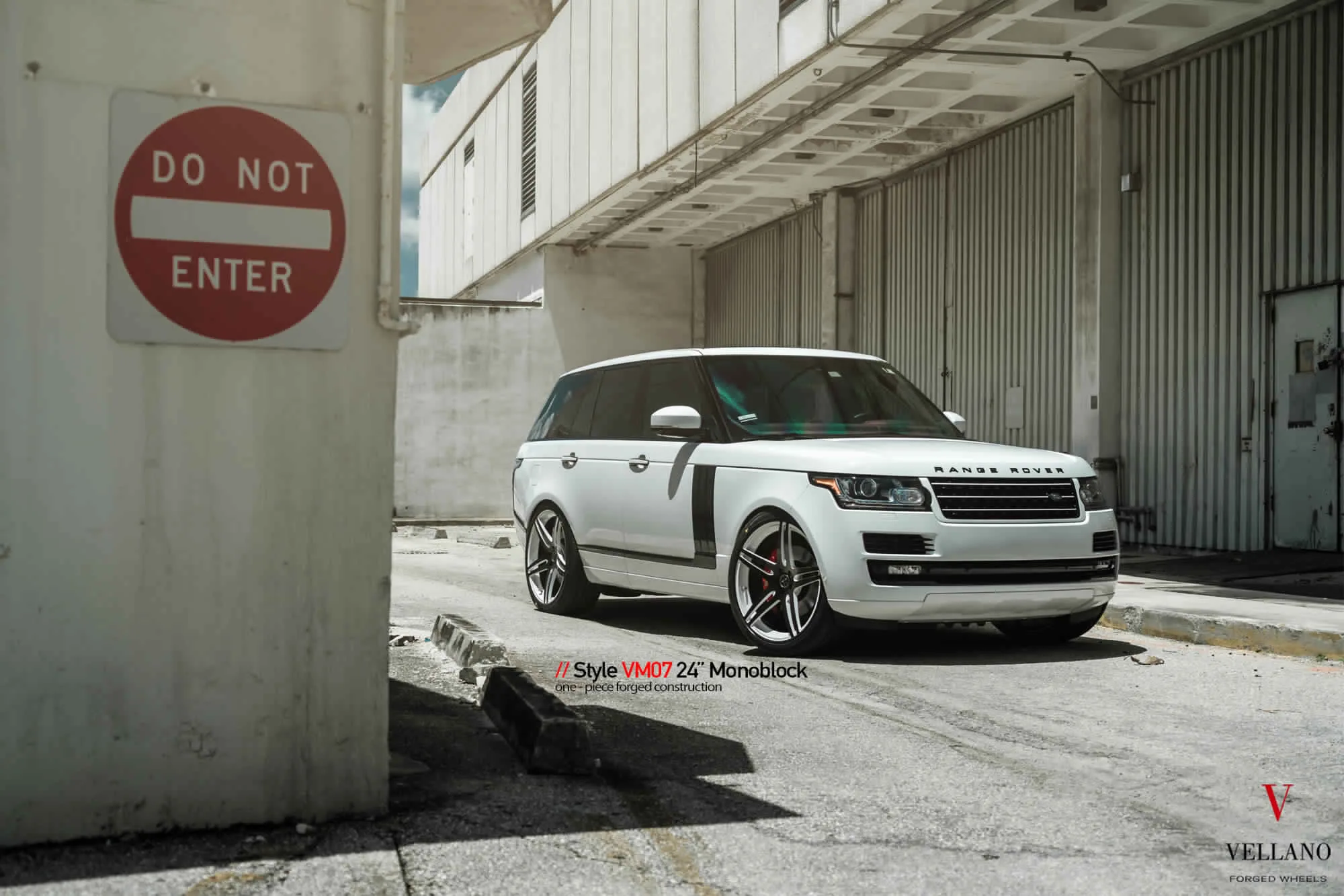 Vellano Forged VM07 MONOBLOCK on Land Rover Range Rover L405.1, photo 3