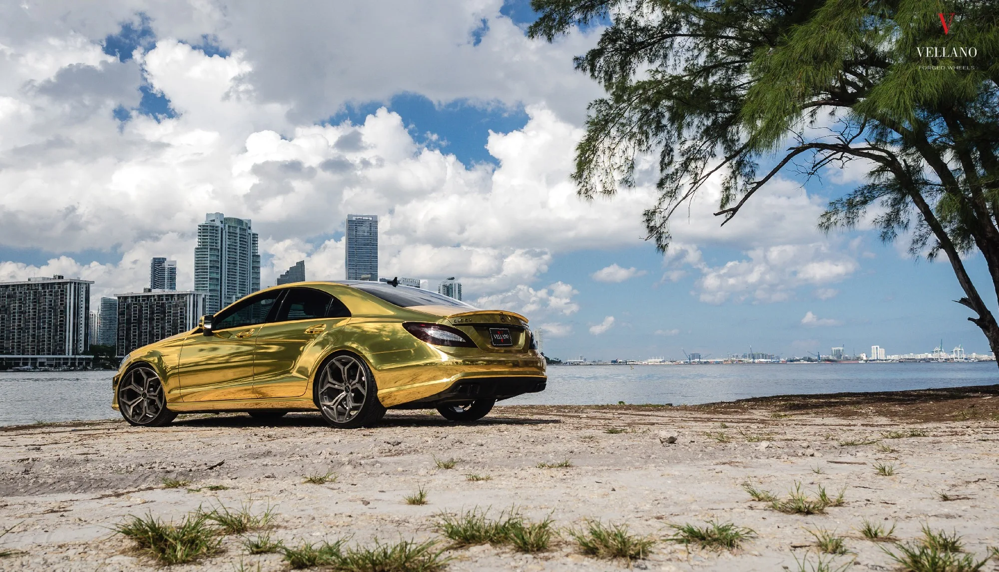 Vellano Forged VM18 MONOBLOCK on Mercedes-Benz CLS C218.1, photo 7