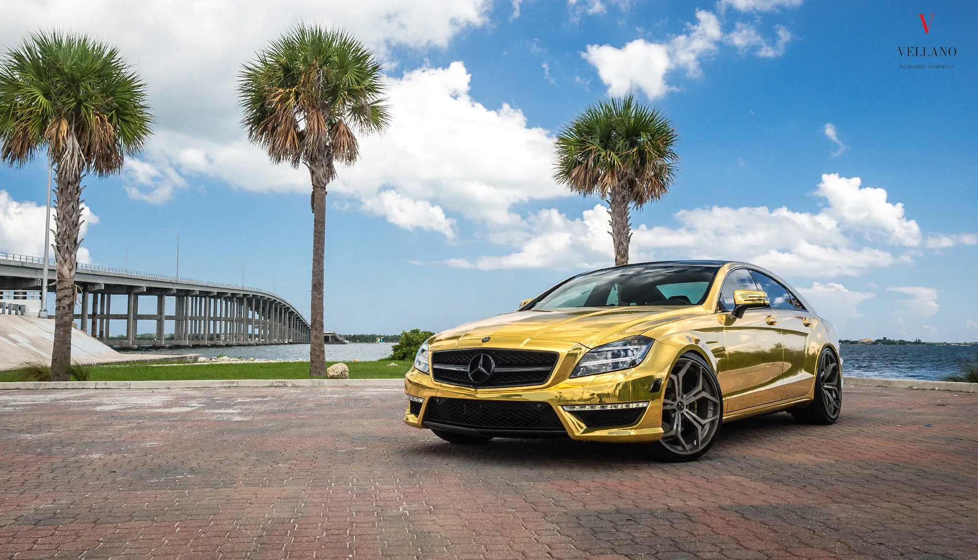 Vellano Forged VM18 MONOBLOCK on Mercedes-Benz CLS C218.1, photo 2