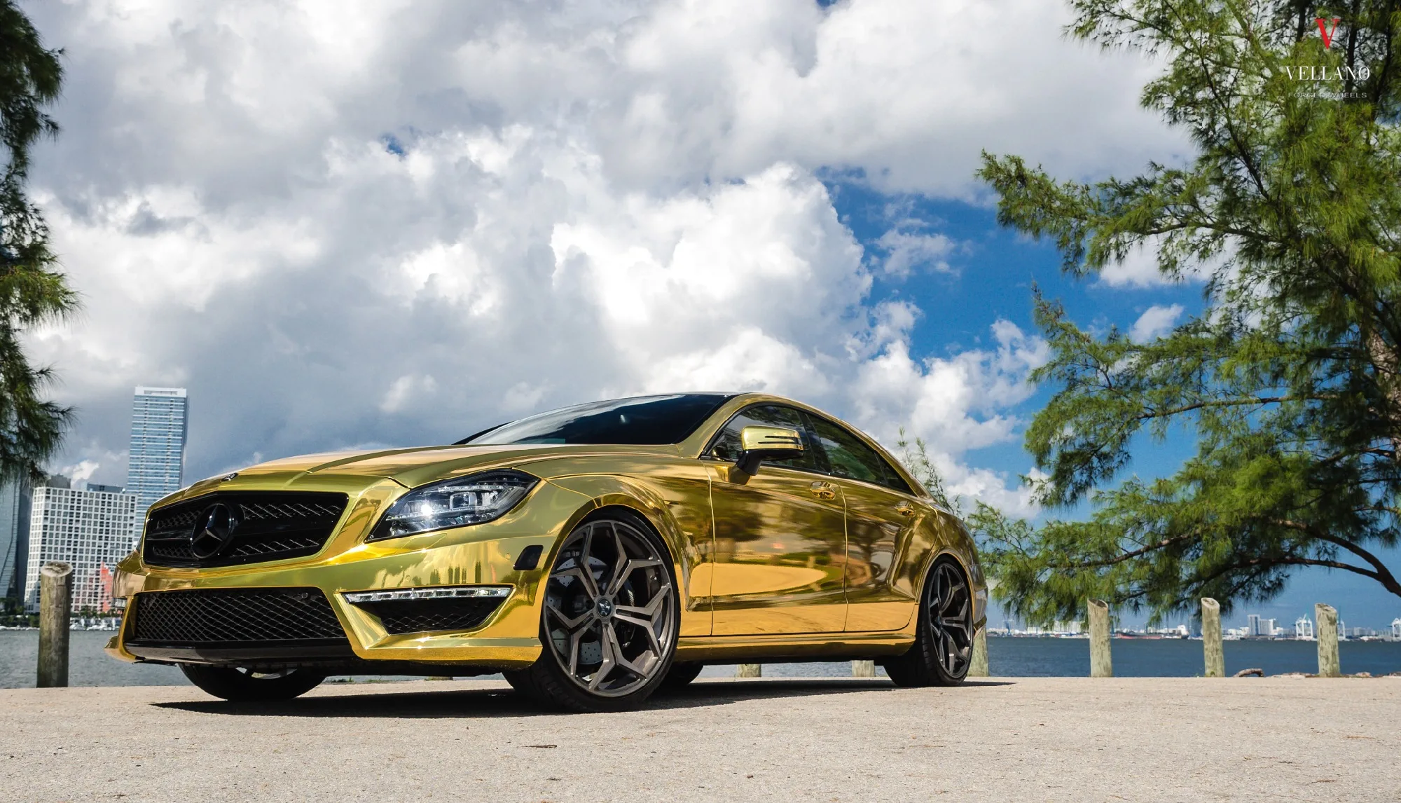 Vellano Forged VM18 MONOBLOCK on Mercedes-Benz CLS C218.1, photo 9