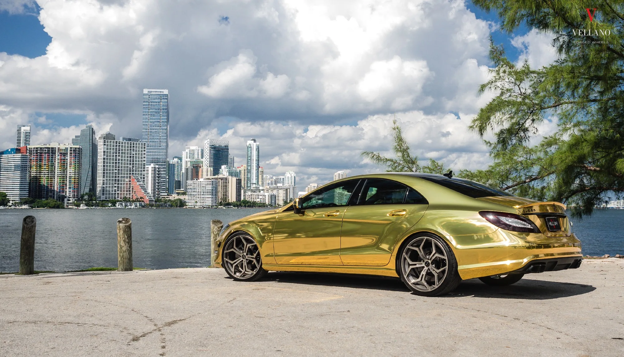 Vellano Forged VM18 MONOBLOCK on Mercedes-Benz CLS C218.1, photo 8