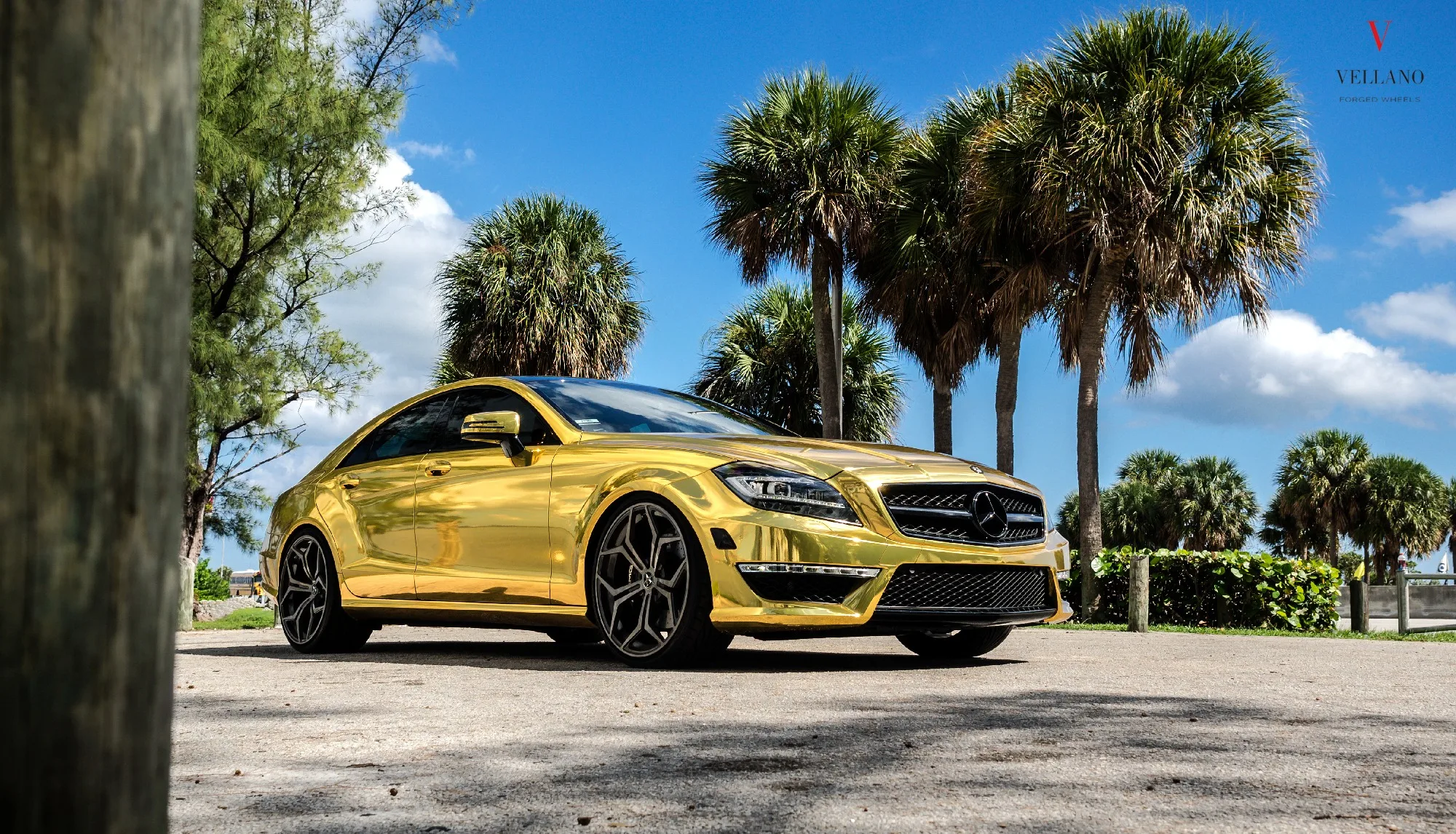 Vellano Forged VM18 MONOBLOCK on Mercedes-Benz CLS C218.1, photo 6