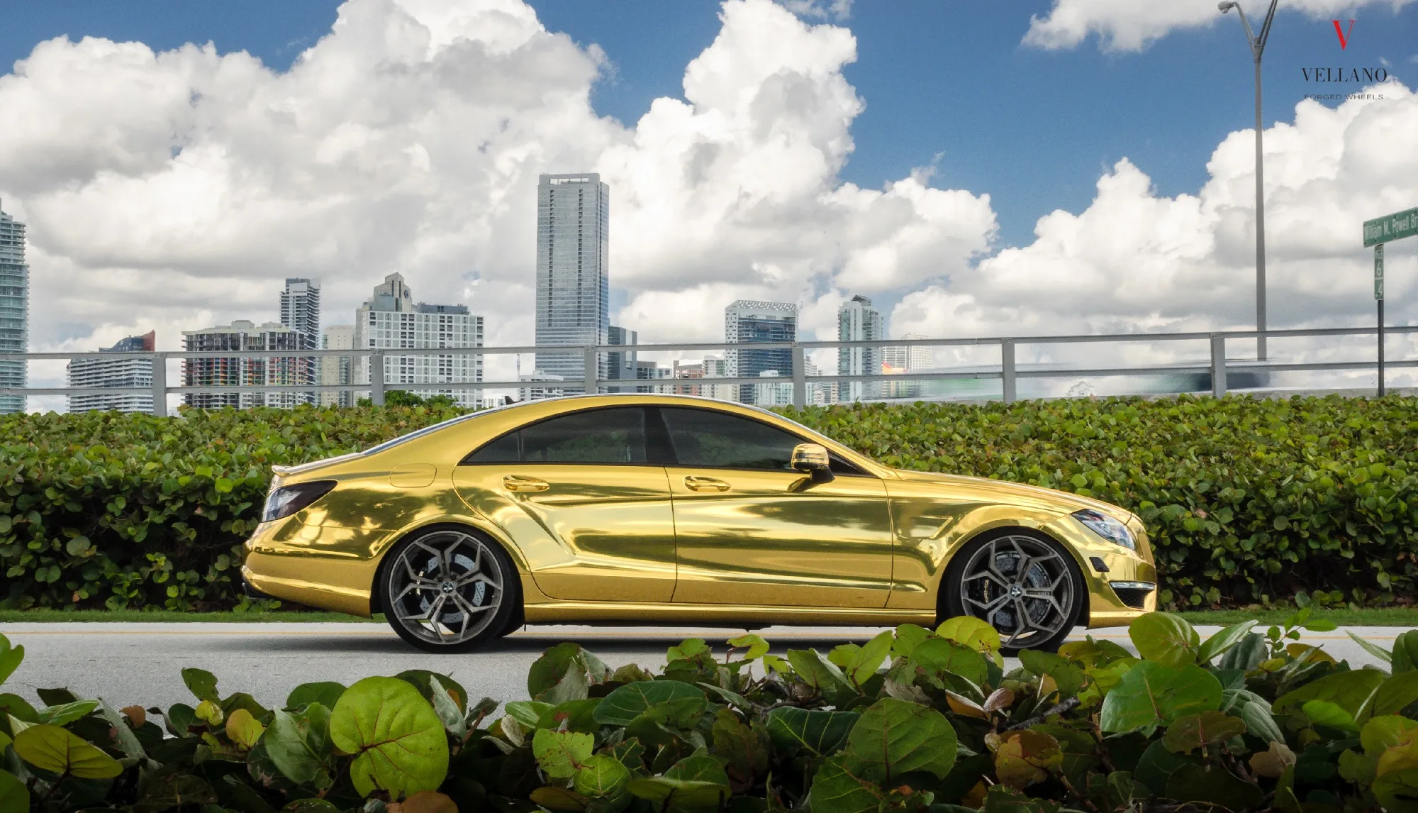Vellano Forged VM18 MONOBLOCK on Mercedes-Benz CLS C218.1, photo 10