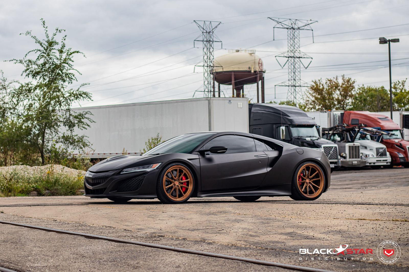 Vossen Forged ML-X2 on Acura NSX II (NC1)